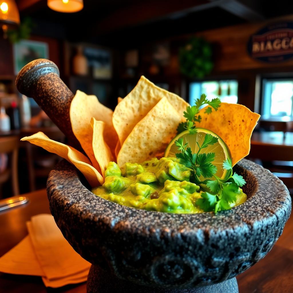 Guacamole en Molcajete